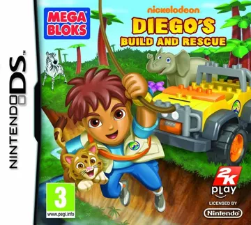 Diego's Build and Rescue (Europe) (En,Fr,Nl) box cover front